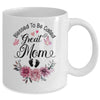 Blessed To Be Called Mom Floral Mom Mothers Day Mug | siriusteestore