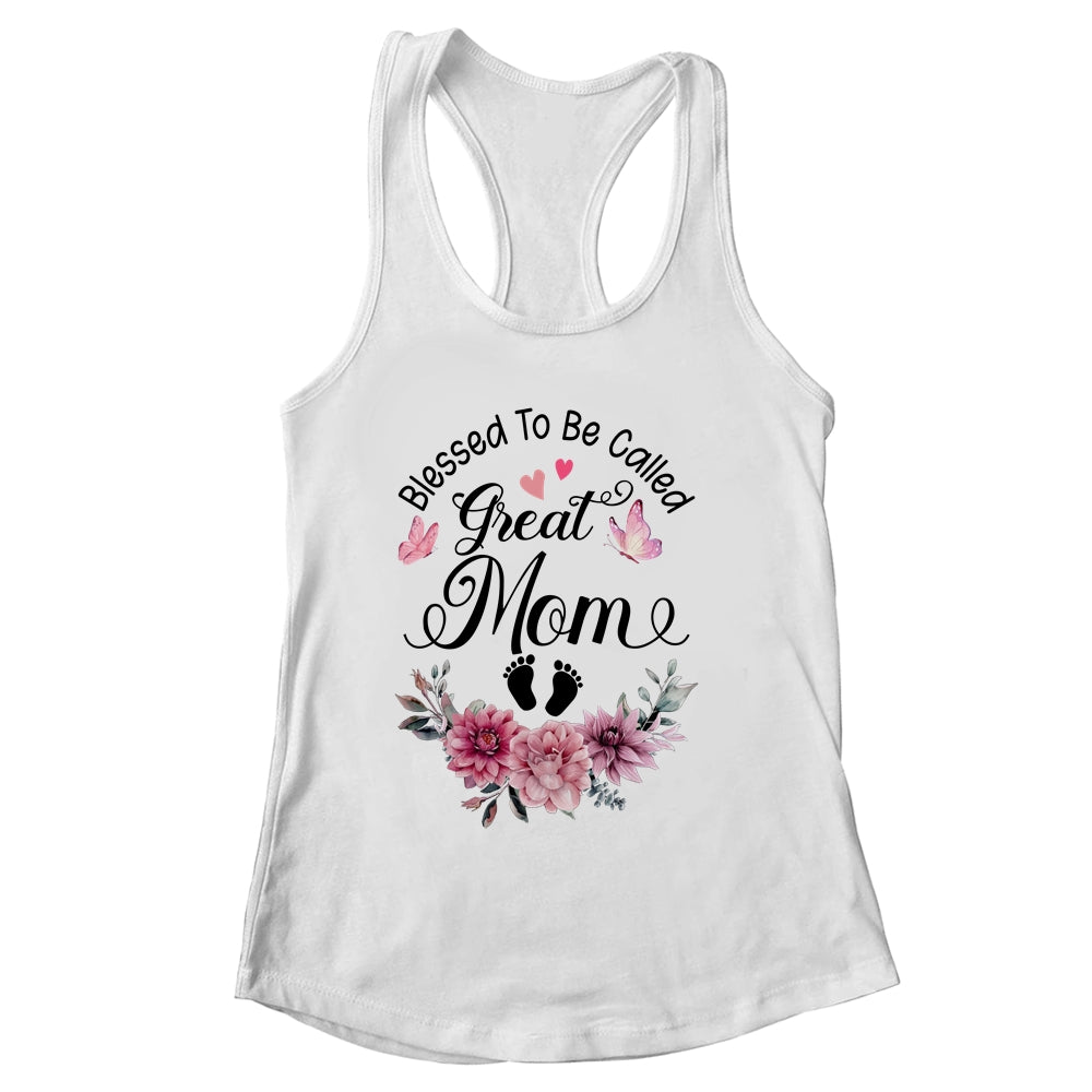 Blessed To Be Called Mom Floral Mom Mothers Day Shirt & Tank Top | siriusteestore