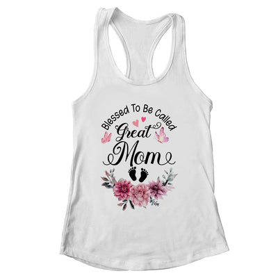 Blessed To Be Called Mom Floral Mom Mothers Day Shirt & Tank Top | siriusteestore