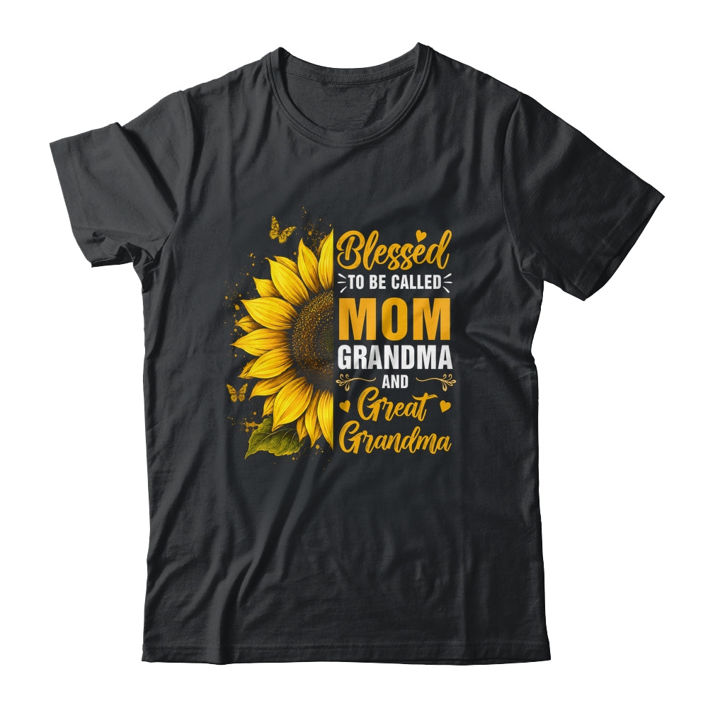 Blessed To Be Called Mom Grandma Great Grandma Mother's Day Women Shirt & Tank Top | siriusteestore