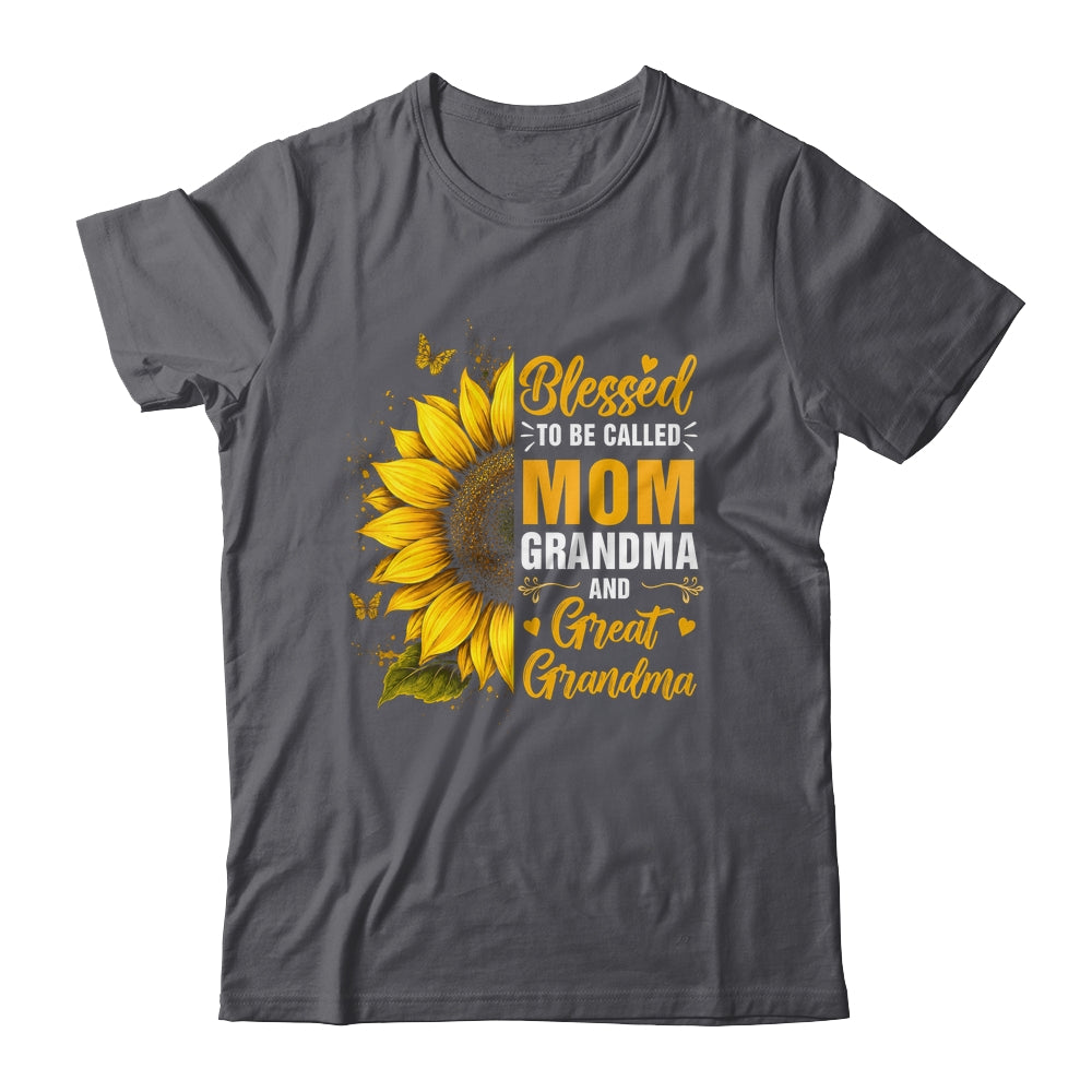 Blessed To Be Called Mom Grandma Great Grandma Mother's Day Women Shirt & Tank Top | siriusteestore