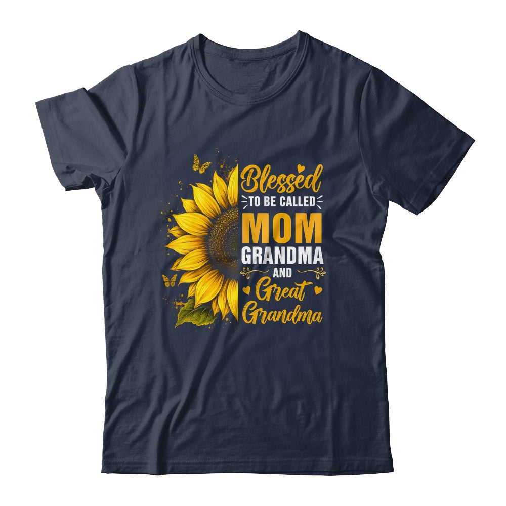 Blessed To Be Called Mom Grandma Great Grandma Mother's Day Women Shirt & Tank Top | siriusteestore