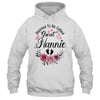 Blessed To Be Called Nannie Floral Nannie Mothers Day Shirt & Tank Top | siriusteestore