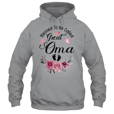 Blessed To Be Called Oma Floral Oma Mothers Day Shirt & Tank Top | siriusteestore
