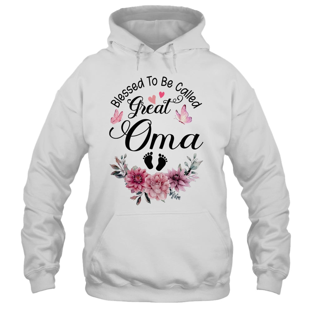 Blessed To Be Called Oma Floral Oma Mothers Day Shirt & Tank Top | siriusteestore