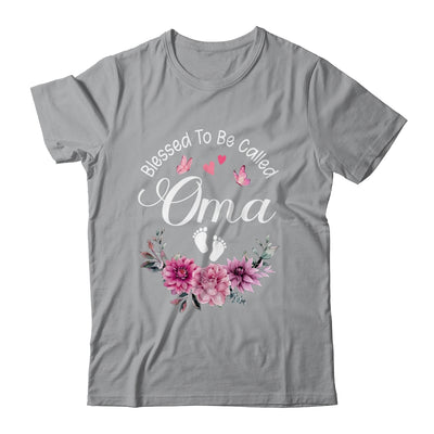 Blessed To Be Called Oma Women Floral Decor Oma Shirt & Tank Top | siriusteestore