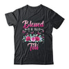 Blessed To Be Called Titi Mothers Day Birthday Rose Butterfly Shirt & Tank Top | siriusteestore
