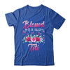 Blessed To Be Called Titi Mothers Day Birthday Rose Butterfly Shirt & Tank Top | siriusteestore