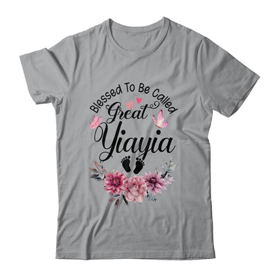 Blessed To Be Called Yiayia Floral Yiayia Mothers Day Shirt & Tank Top | siriusteestore