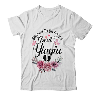 Blessed To Be Called Yiayia Floral Yiayia Mothers Day Shirt & Tank Top | siriusteestore
