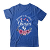 Blessed To Be Called Yiayia Women Floral Decor Yiayia Shirt & Tank Top | siriusteestore