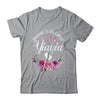 Blessed To Be Called Yiayia Women Floral Decor Yiayia Shirt & Tank Top | siriusteestore