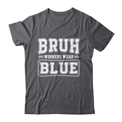 Blue Field Day Team Spirit Bruh Winners Wear Blue Shirt & Hoodie | siriusteestore