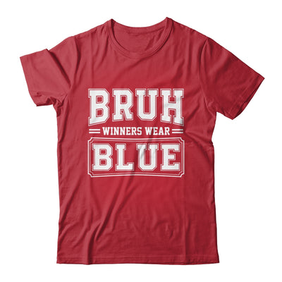 Blue Field Day Team Spirit Bruh Winners Wear Blue Shirt & Hoodie | siriusteestore