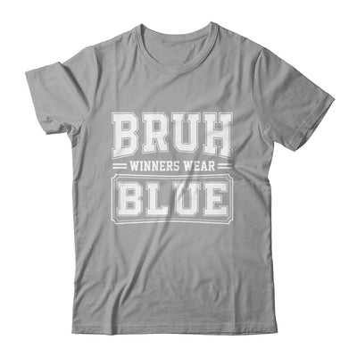 Blue Field Day Team Spirit Bruh Winners Wear Blue Shirt & Hoodie | siriusteestore