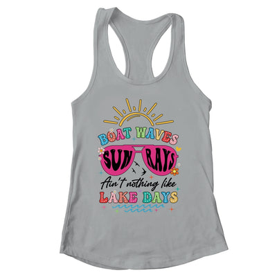 Boat Wave Sun Rays Ain't Nothing Like Lake Days Summer Shirt & Tank Top | siriusteestore