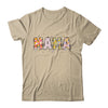 Boho Floral Mama Mothers Day Funny Mom Adjectives Abstract Shirt & Tank Top | siriusteestore