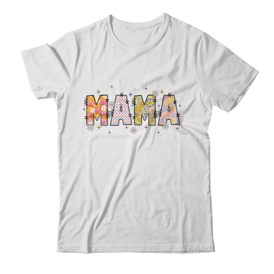 Boho Floral Mama Mothers Day Funny Mom Adjectives Abstract Shirt & Tank Top | siriusteestore