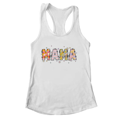 Boho Floral Mama Mothers Day Funny Mom Adjectives Abstract Shirt & Tank Top | siriusteestore