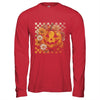 Boho Floral Pumpkin Halloween Thanksgiving Autumn Fall Shirt & Hoodie | siriusteestore