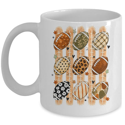 Boho Football Fall Preppy Pumpkin Cute Coquette Autumn Women Mug | siriusteestore