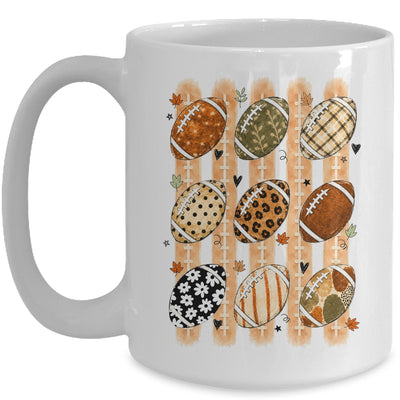 Boho Football Fall Preppy Pumpkin Cute Coquette Autumn Women Mug | siriusteestore