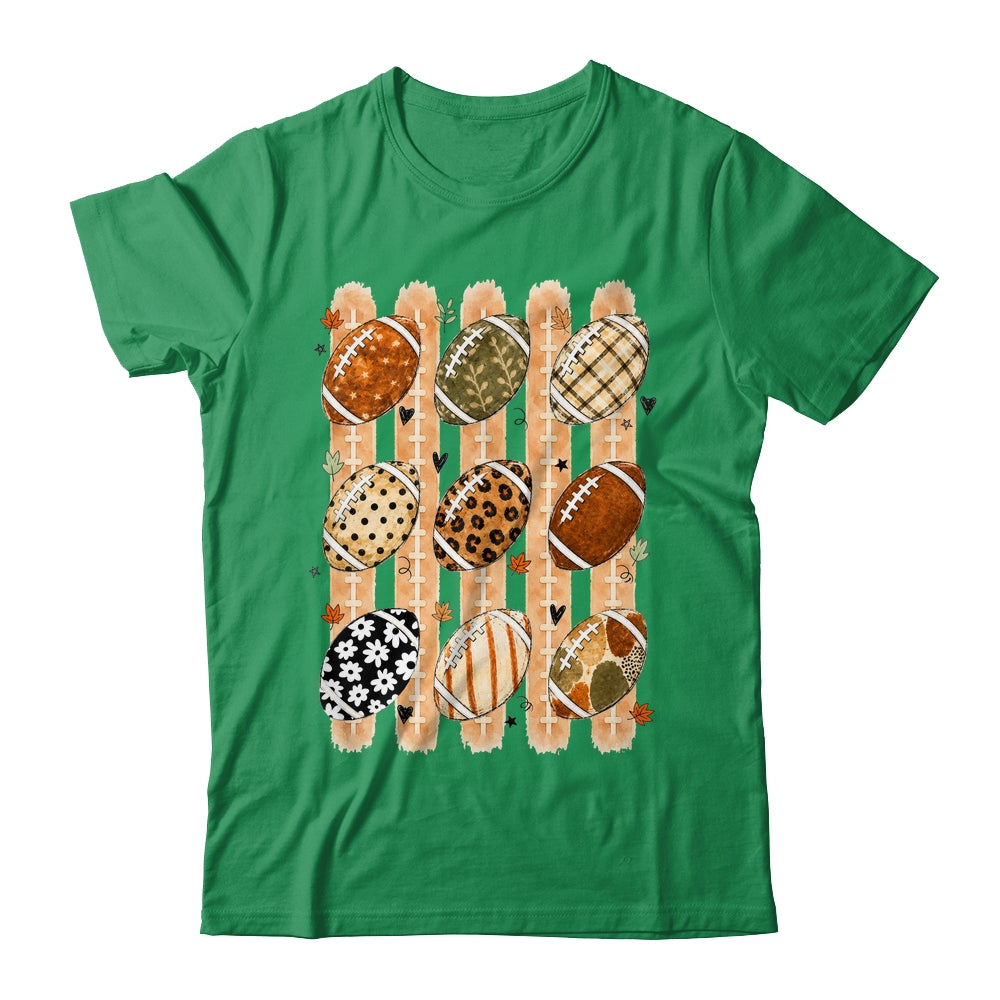 Boho Football Fall Preppy Pumpkin Cute Coquette Autumn Women Shirt & Sweatshirt | siriusteestore