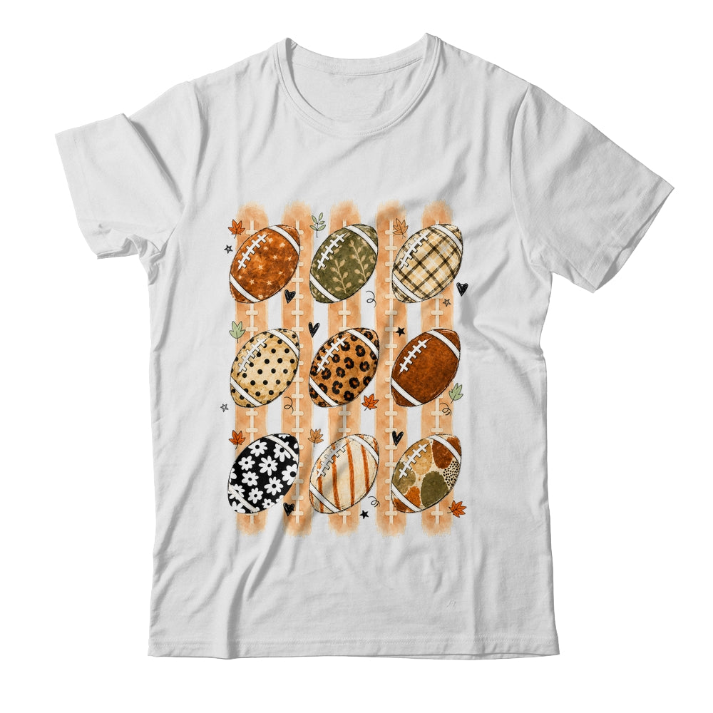 Boho Football Fall Preppy Pumpkin Cute Coquette Autumn Women Shirt & Sweatshirt | siriusteestore