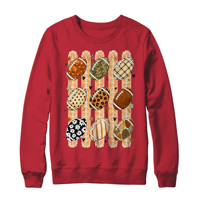 Boho Football Fall Preppy Pumpkin Cute Coquette Autumn Women Shirt & Sweatshirt | siriusteestore