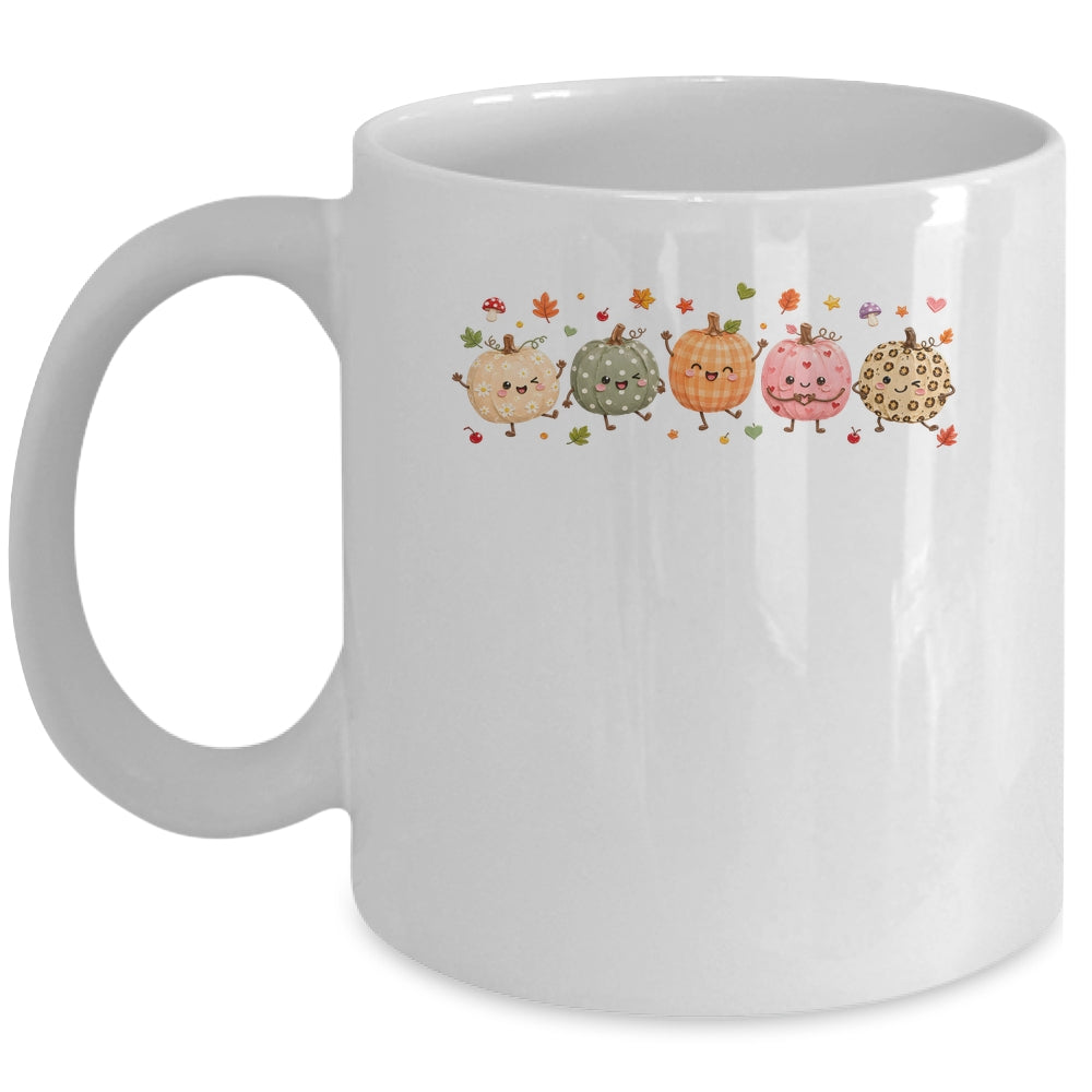 Boho Pumpkin Doodle Cute Pumpkin Autumn Fall Halloween Mug | siriusteestore