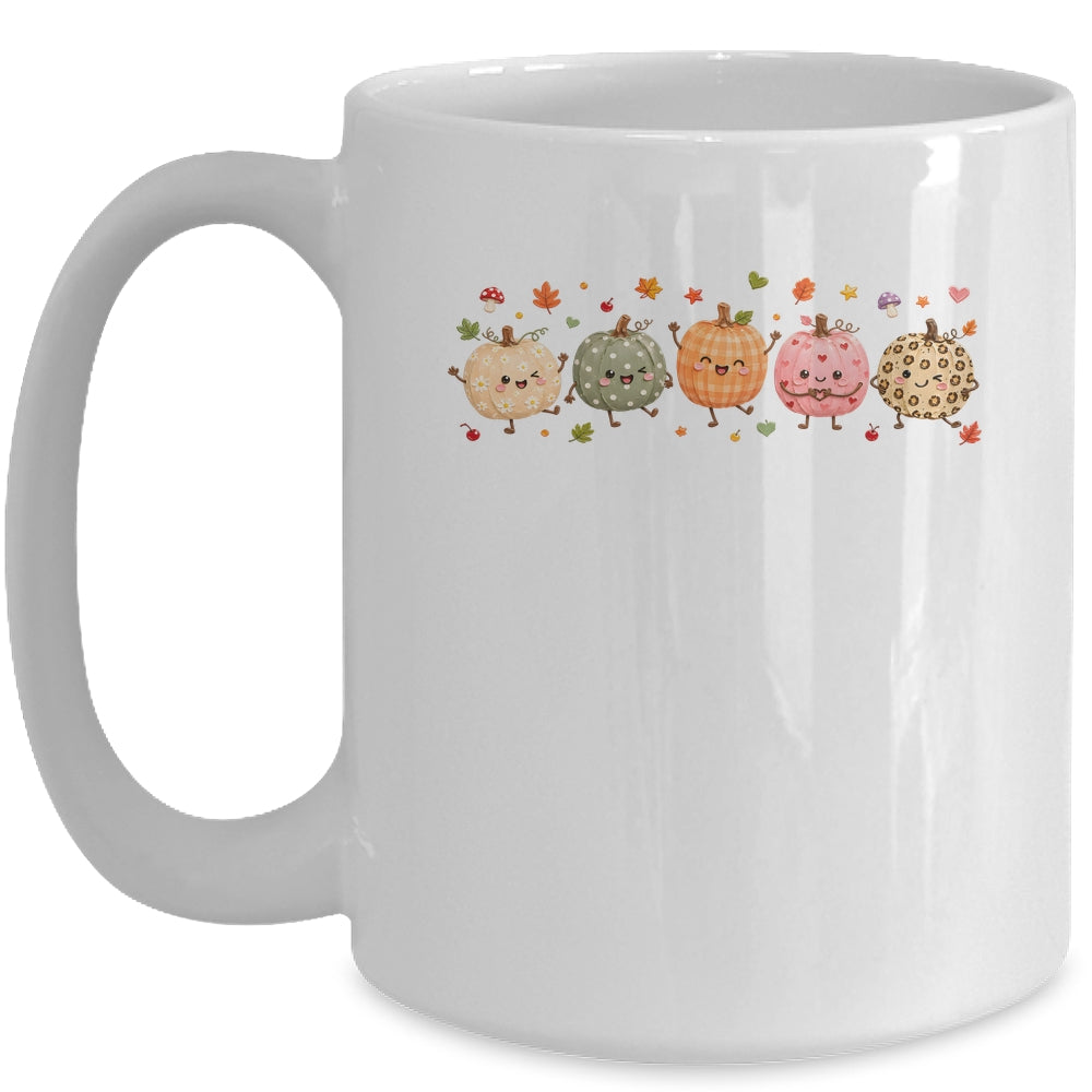 Boho Pumpkin Doodle Cute Pumpkin Autumn Fall Halloween Mug | siriusteestore