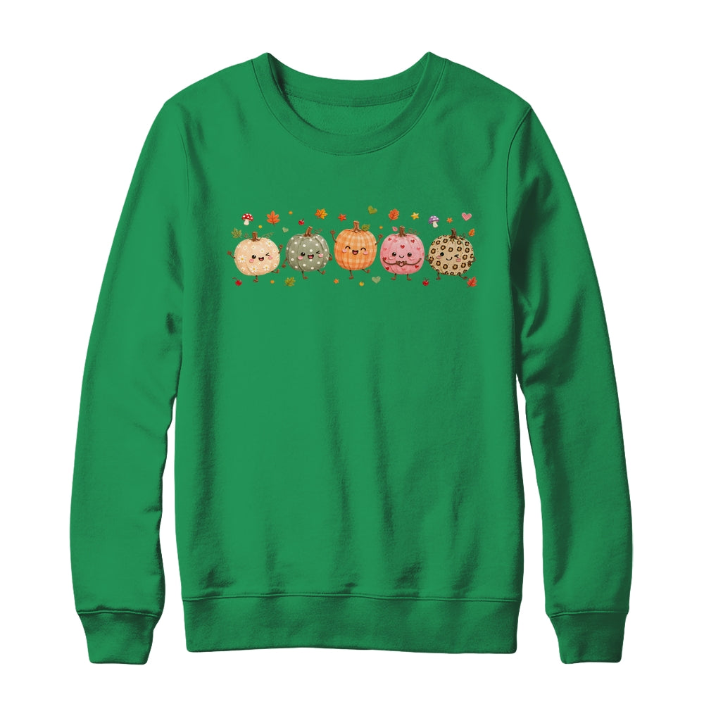 Boho Pumpkin Doodle Cute Pumpkin Autumn Fall Halloween Shirt & Sweatshirt | siriusteestore