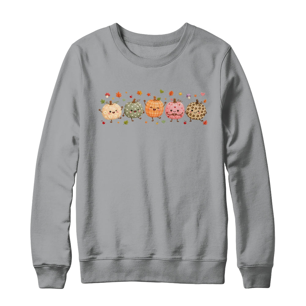 Boho Pumpkin Doodle Cute Pumpkin Autumn Fall Halloween Shirt & Sweatshirt | siriusteestore