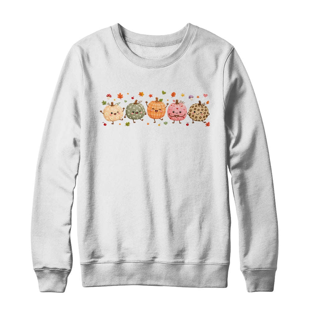 Boho Pumpkin Doodle Cute Pumpkin Autumn Fall Halloween Shirt & Sweatshirt | siriusteestore