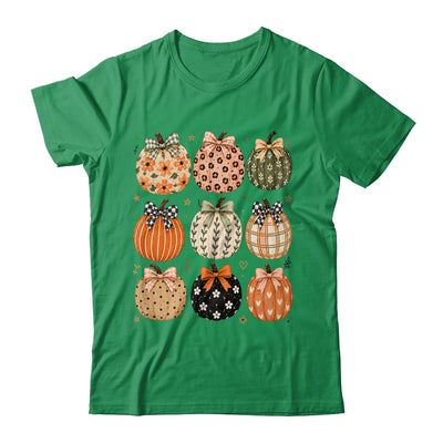 Boho Pumpkin Preppy Fall Cute Coquette Autumn Thanksgiving Shirt & Sweatshirt | siriusteestore
