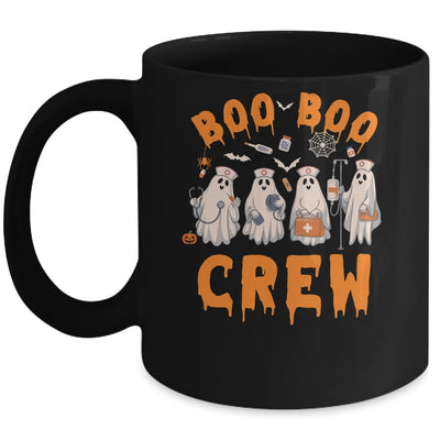 Boo Boo Crew Nurse Ghost Funny Halloween Costume Matching Mug | siriusteestore