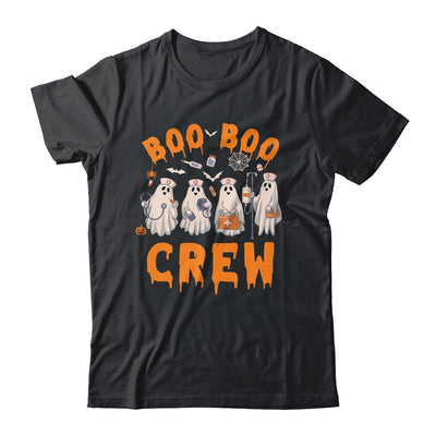 Boo Boo Crew Nurse Ghost Funny Halloween Costume Matching Shirt & Hoodie | siriusteestore