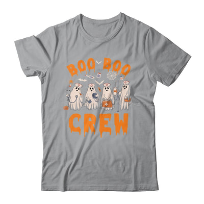 Boo Boo Crew Nurse Ghost Funny Halloween Costume Matching Shirt & Hoodie | siriusteestore