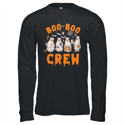 Boo Boo Crew Nurse Ghost Funny Halloween Costume Matching Shirt & Hoodie | siriusteestore