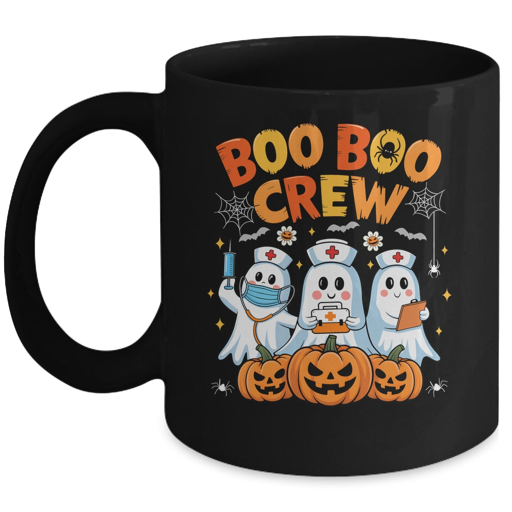 Boo Boo Crew Nurse Ghost Halloween Costumes Men Women Mug | siriusteestore
