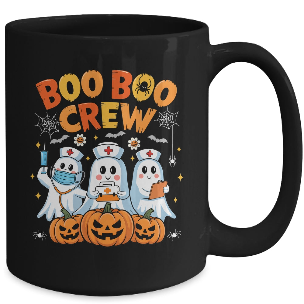 Boo Boo Crew Nurse Ghost Halloween Costumes Men Women Mug | siriusteestore