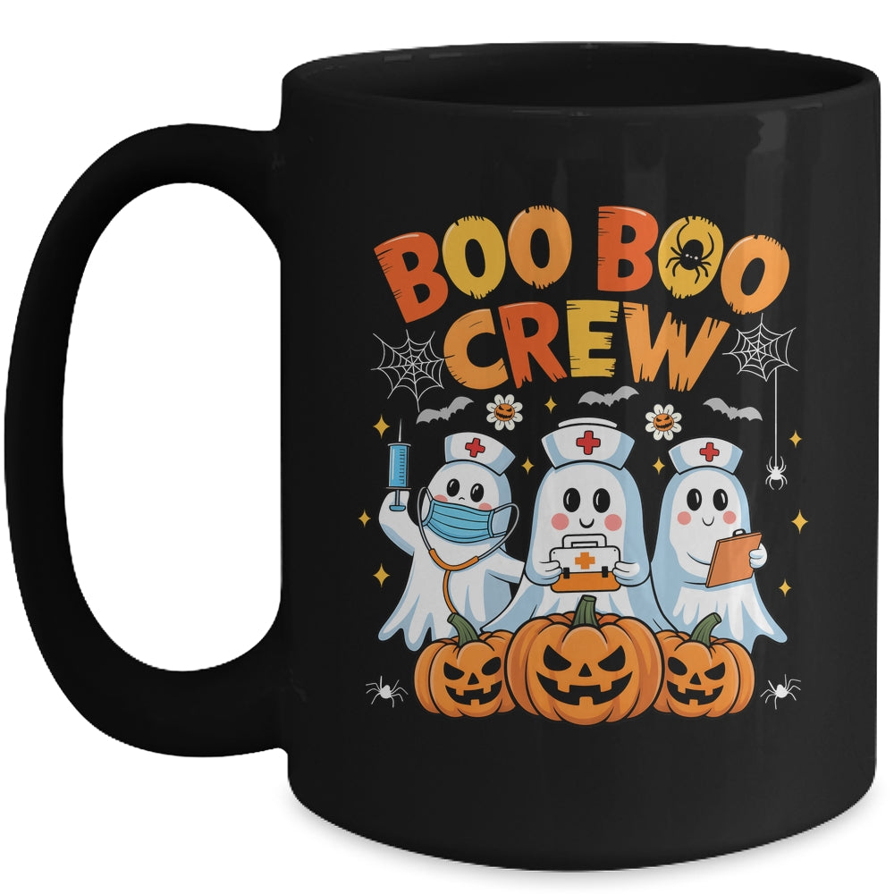 Boo Boo Crew Nurse Ghost Halloween Costumes Men Women Mug | siriusteestore