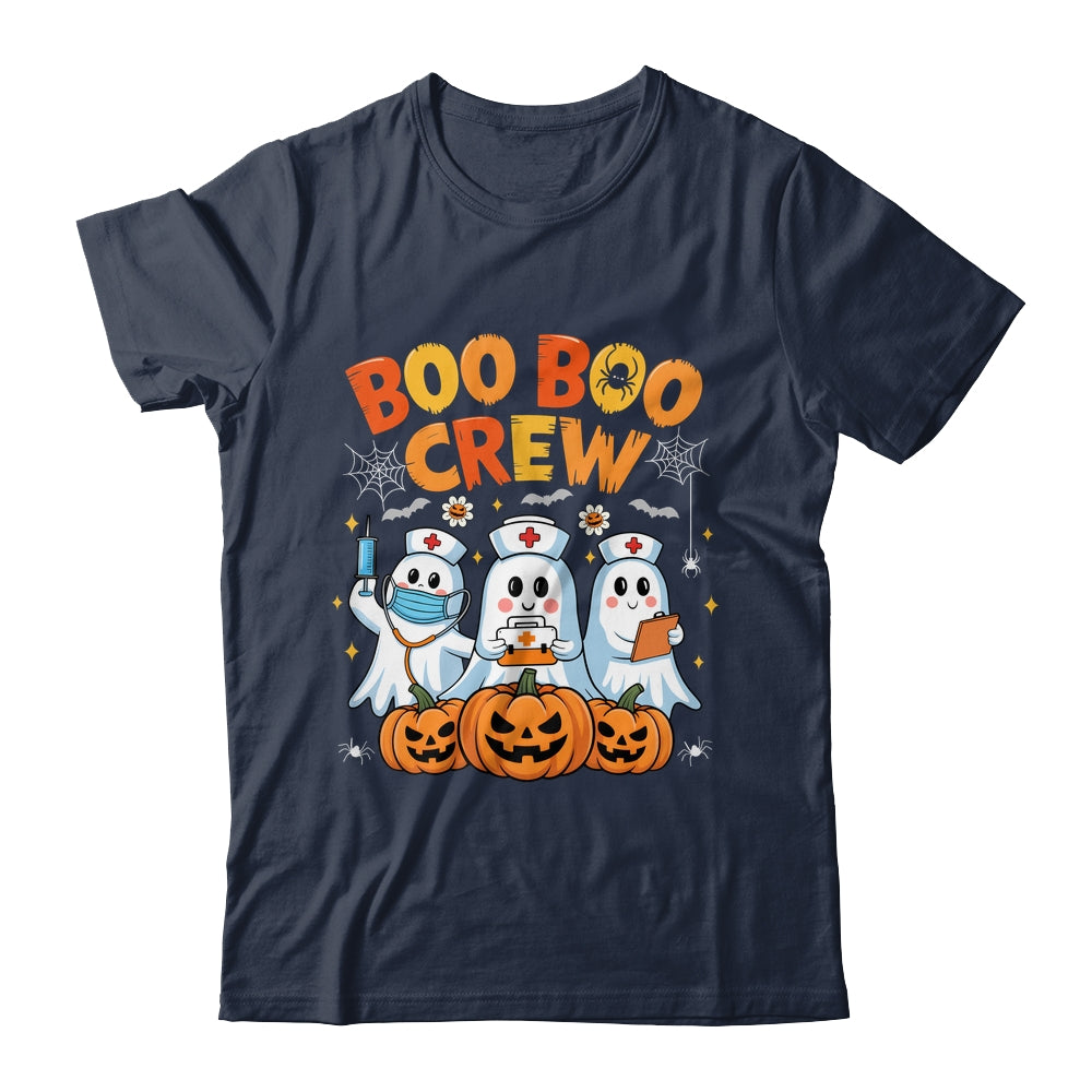 Boo Boo Crew Nurse Ghost Halloween Costumes Men Women Shirt & Hoodie | siriusteestore