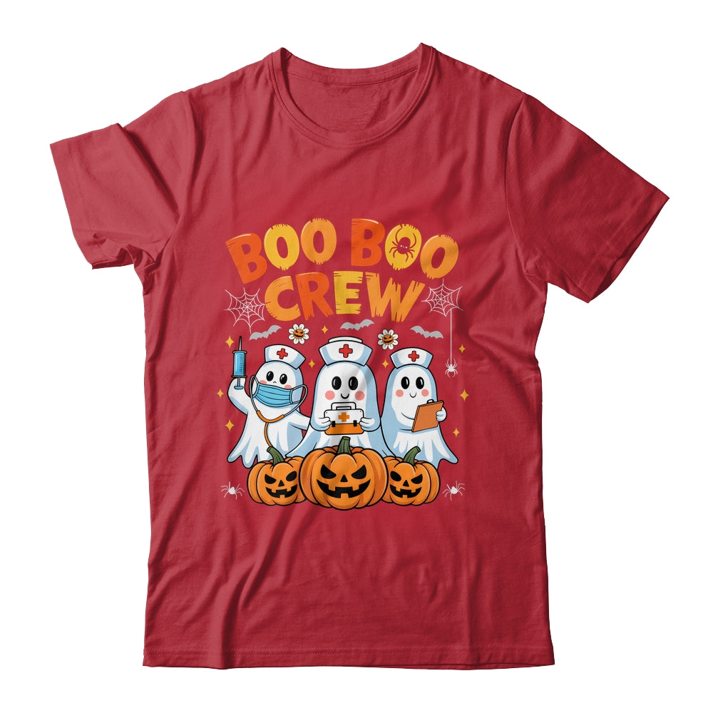 Boo Boo Crew Nurse Ghost Halloween Costumes Men Women Shirt & Hoodie | siriusteestore