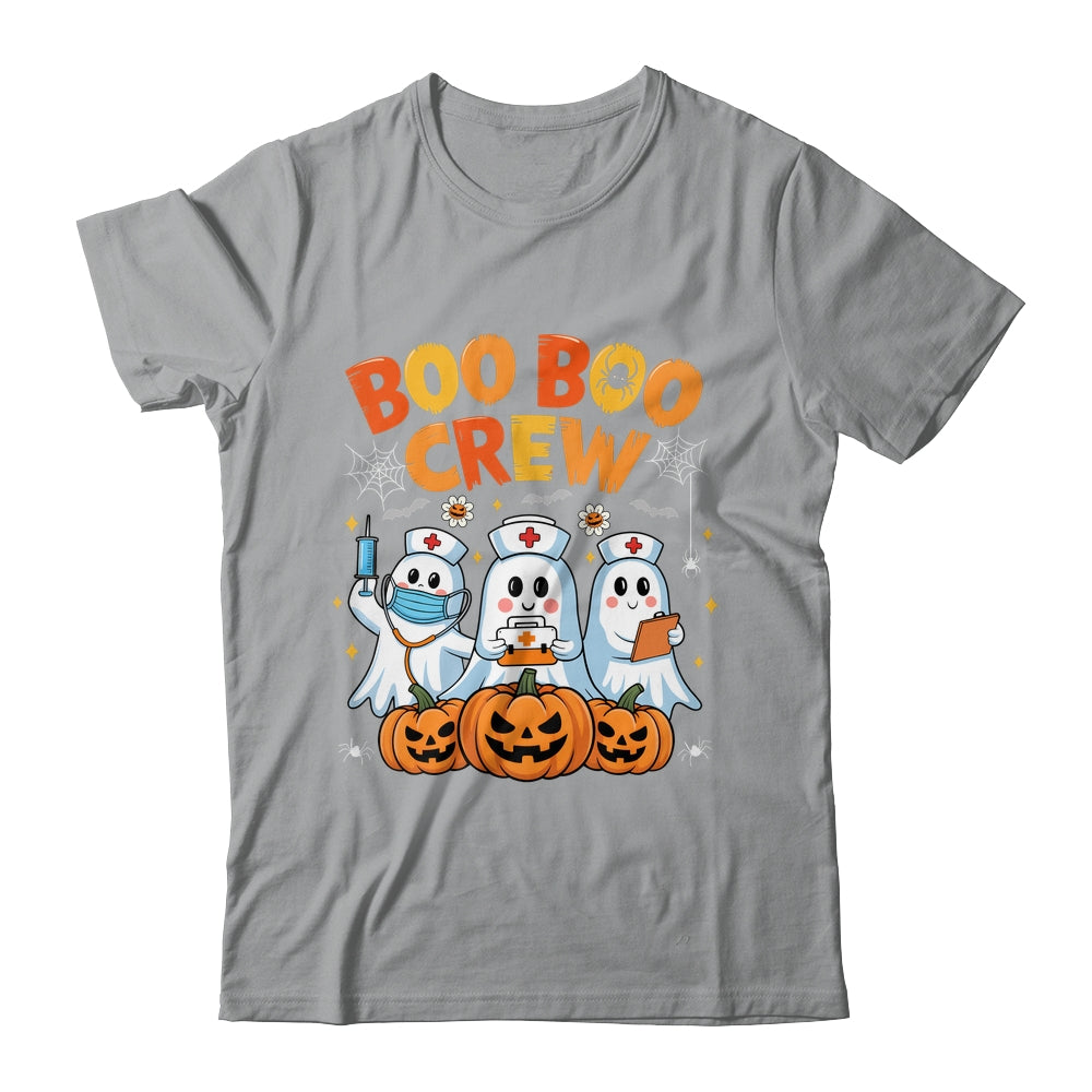 Boo Boo Crew Nurse Ghost Halloween Costumes Men Women Shirt & Hoodie | siriusteestore