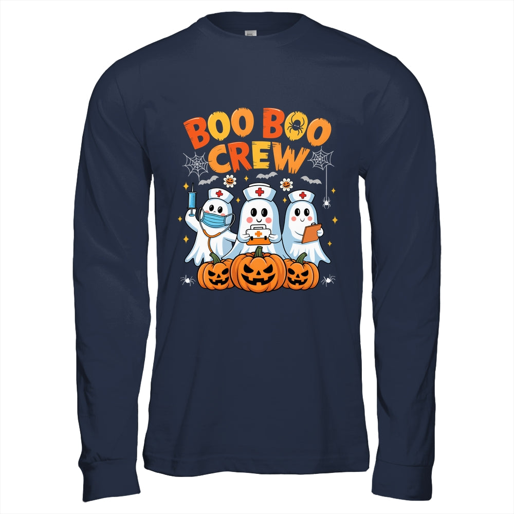 Boo Boo Crew Nurse Ghost Halloween Costumes Men Women Shirt & Hoodie | siriusteestore
