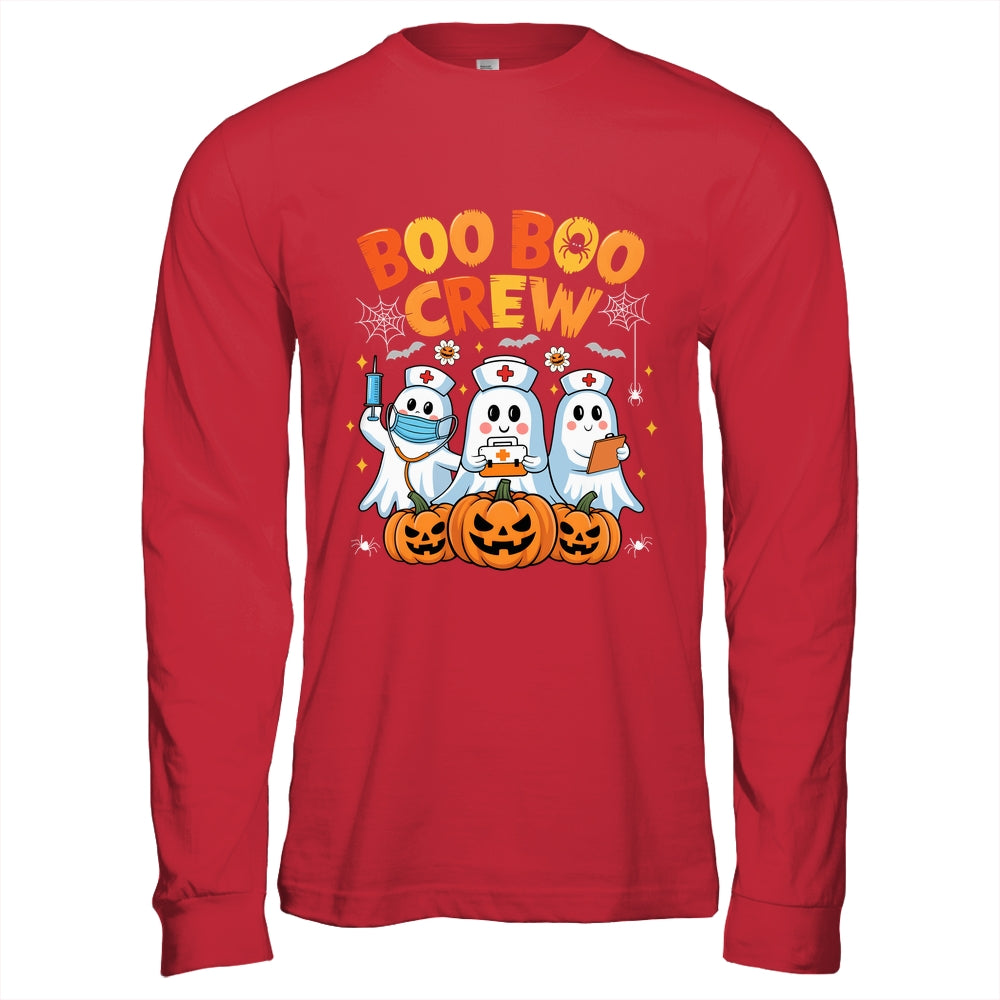 Boo Boo Crew Nurse Ghost Halloween Costumes Men Women Shirt & Hoodie | siriusteestore
