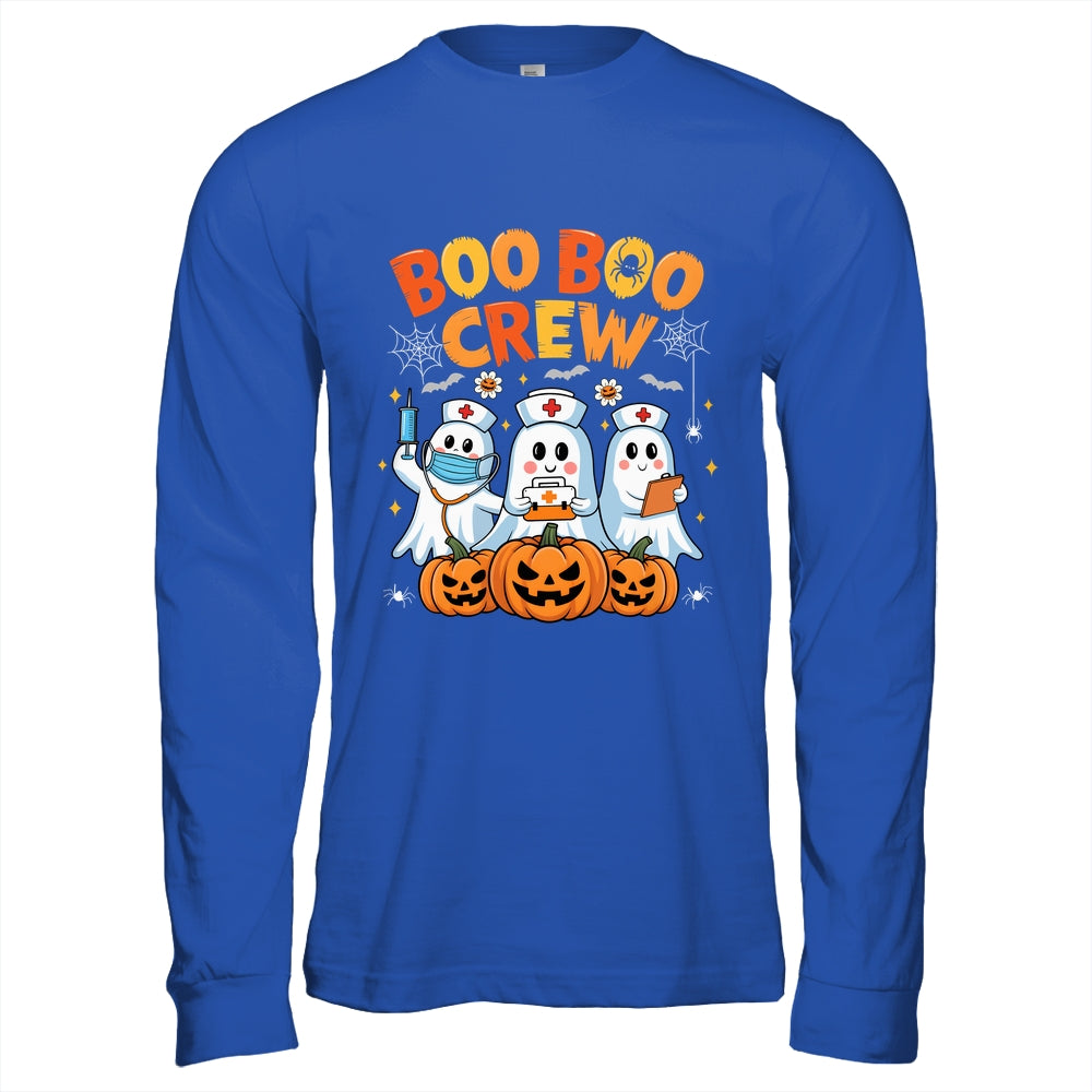 Boo Boo Crew Nurse Ghost Halloween Costumes Men Women Shirt & Hoodie | siriusteestore
