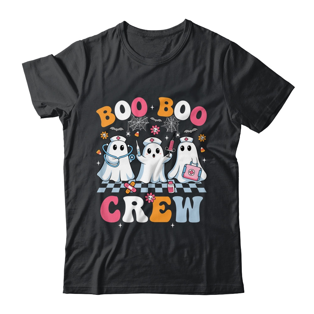 Boo Boo Crew Spooky Nurse Ghost Nursing Halloween Nurse Shirt & Hoodie | siriusteestore