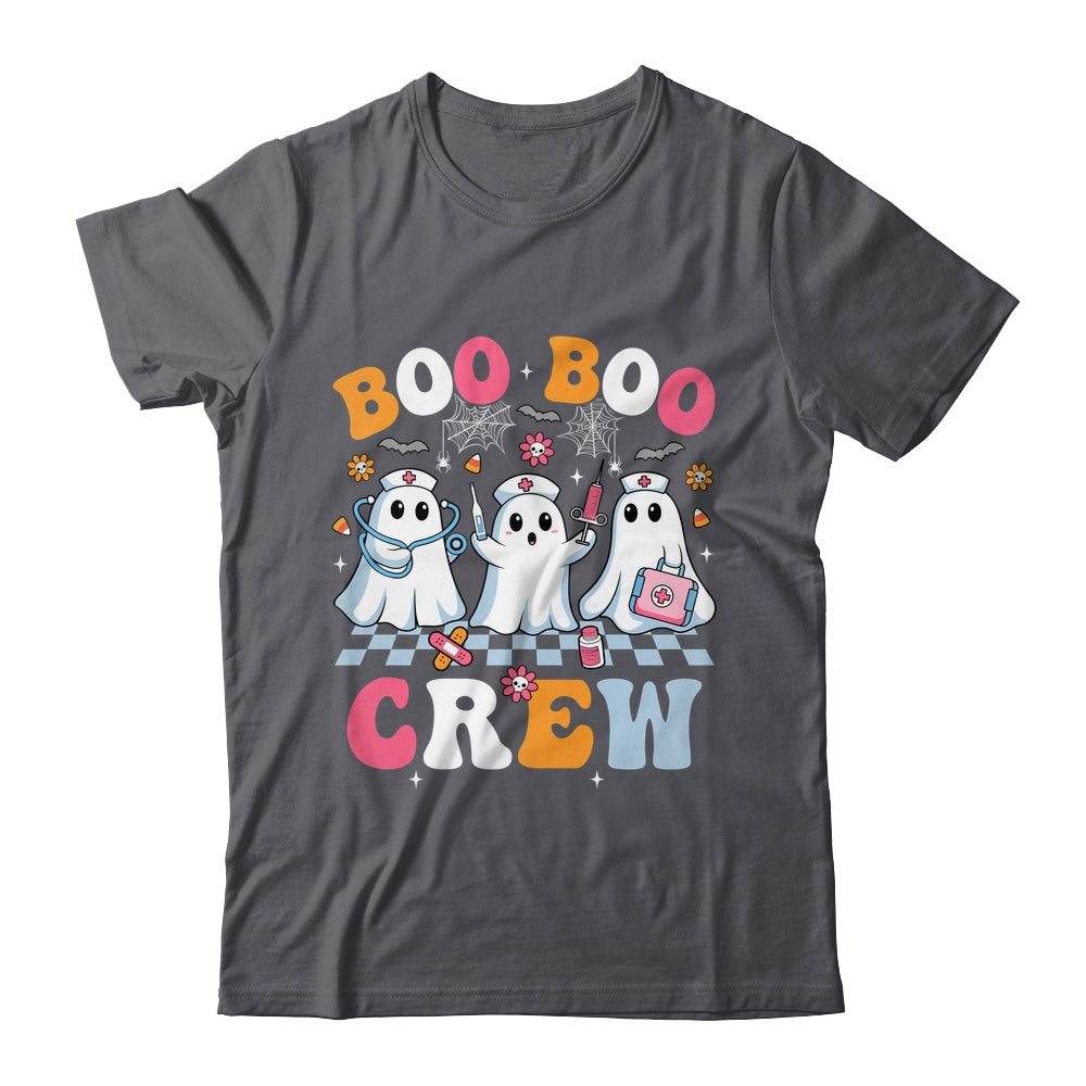 Boo Boo Crew Spooky Nurse Ghost Nursing Halloween Nurse Shirt & Hoodie | siriusteestore